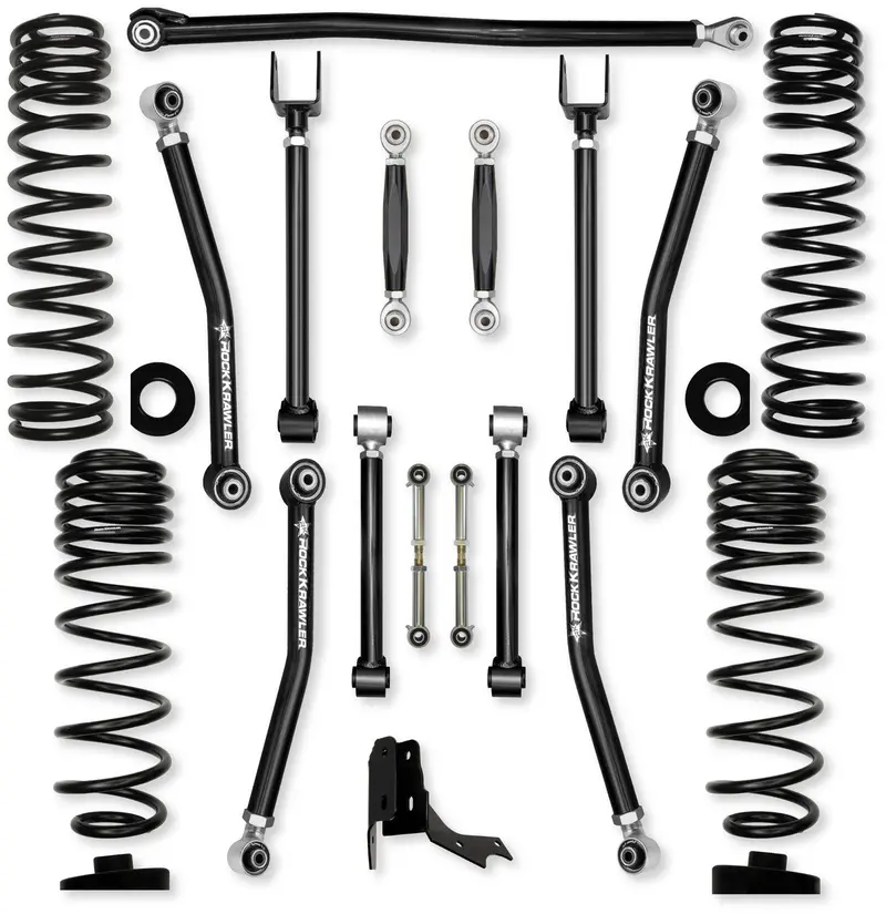 Rock Krawler 3.0-Inch Adventure X "No-Limits" Suspension Lift Kit For 2020+ Jeep Gladiator Jt 1
