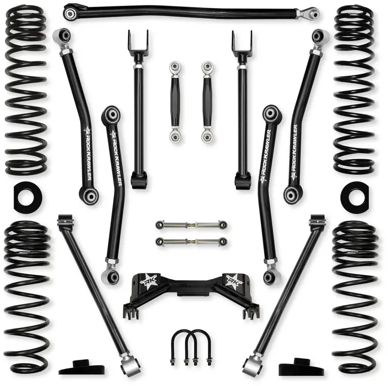 Rock Krawler 3.0 Inch Adventure X Pro "No Limits" Suspension Lift Kit For 2019+ Jeep Gladiator Jt 1