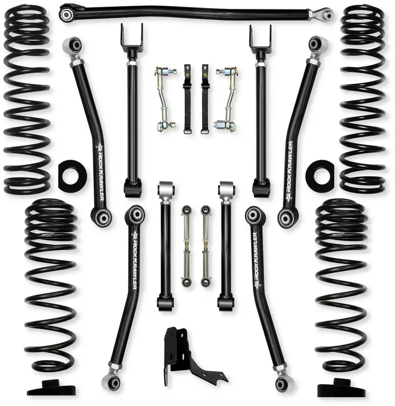 Rock Krawler 3.0 Inch Adventure-X Suspension Lift Kit For 2020+ Jeep Gladiator Jt Diesel 1