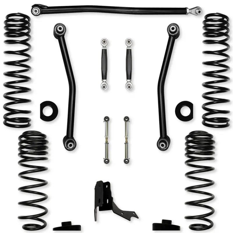 Rock Krawler 3.0-Inch Front & Rear Mid-Arm Lift Kit For 2019+ Jeep Wrangler Jt Diesel 1
