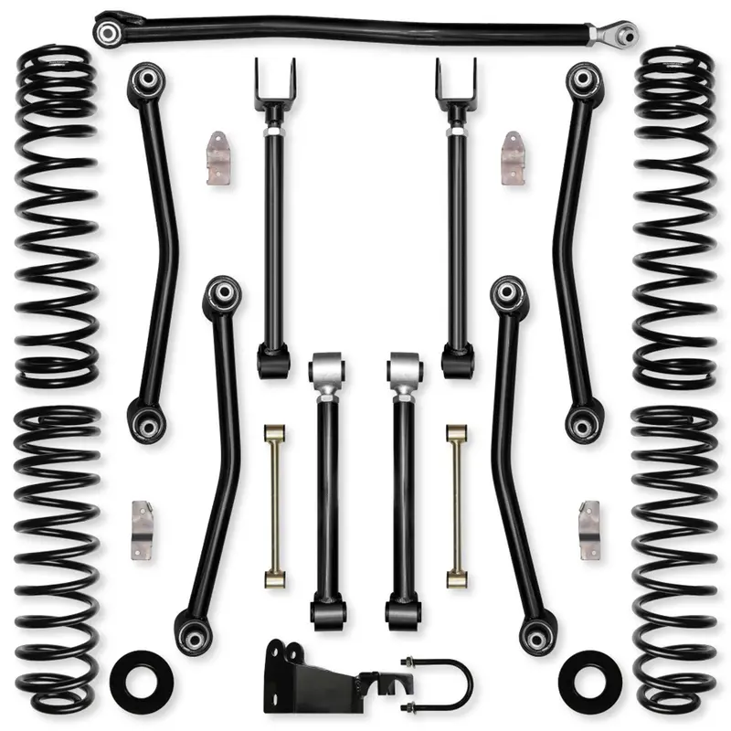Rock Krawler 3.5-Inch Ultimate Adventure Front & Rear Mid-Arm Lift Kit For 2007-2018 Jeep Wrangler Jk 1