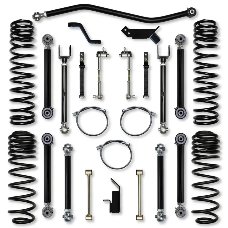 Rock Krawler 3.5 Inch X Factor Short-Arm Front & Rear Lift Kit For 2004-2006 Jeep Wrangler Unlimited Lj 1