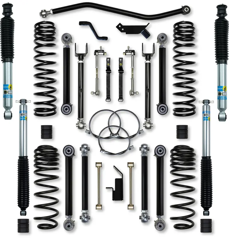 Rock Krawler 3.5 Inch X-Factor Short-Arm Lift Kit W/ Bilstein Shocks For 1997-2006 Jeep Wrangler Tj/Lj 1