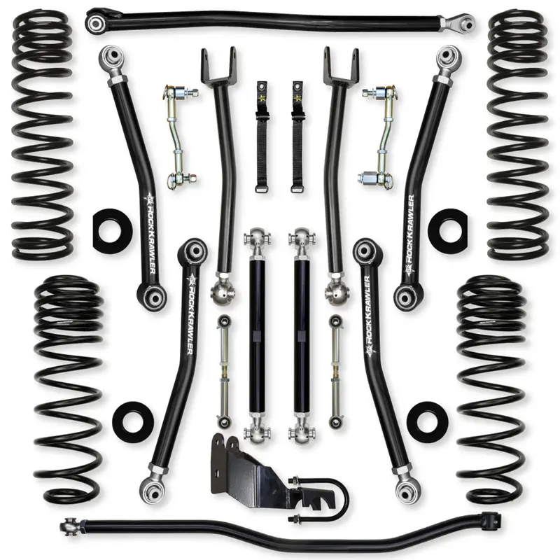 Rock Krawler 3.5 Inch X-Factor Suspension Lift Kit For 2018+ Jeep Wrangler Jlu 1
