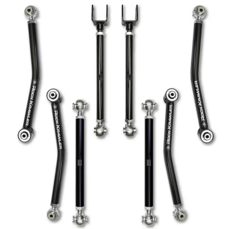 Rock Krawler Front & Rear Control Arm Kit For 2007-2018 Jeep Wrangler Jk 1