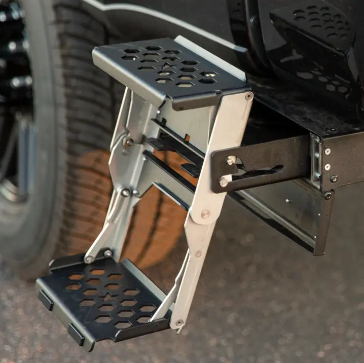Rock Slide Engineering R-Step 9In Bedstep Attachment Bracket Driver Side Rear Tire For 17-22 Ford F-250/F-350 Super Duty 1