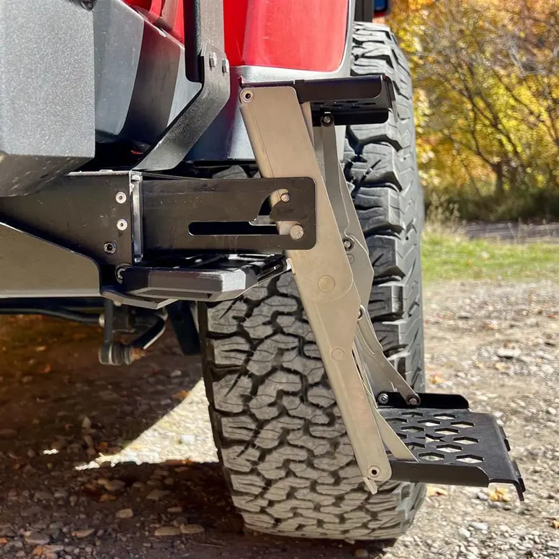 Rock Slide Engineering R-Step Passenger Side 9" Wide Bed Step For 2020-2023 Jeep Gladiator 2
