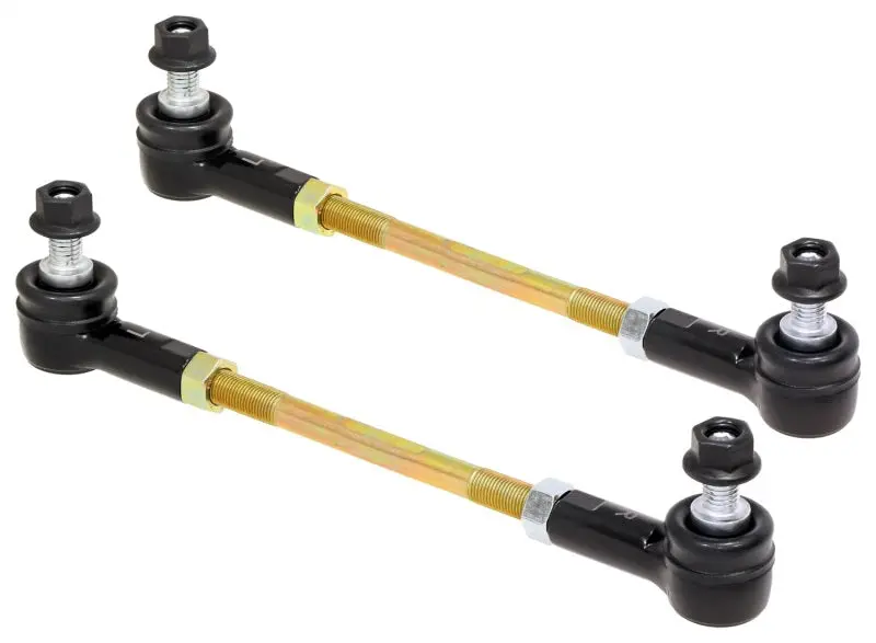 Rockjock Adjustable 10.5 Inch Sway Bar End Link Kit For 1987-2018 Jeep Wrangler 1