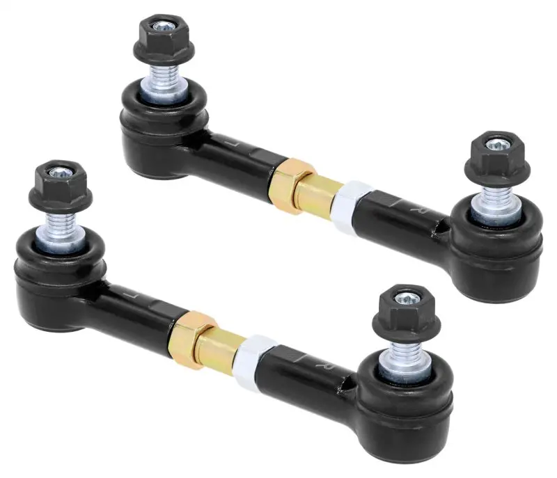 Rockjock Adjustable Sway Bar End Link Set (3 1/2 In. Rods, Sealed Ends) - Universal 1
