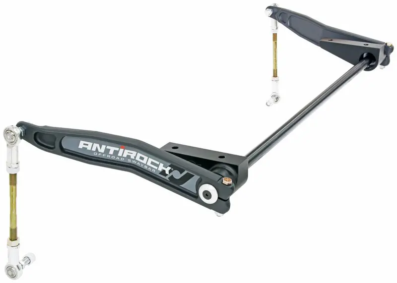 Rockjock Aluminum Antirock Front Sway Bar Kit For 07-18 Wrangler Jk Gas/Diesel 1