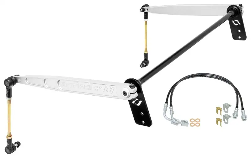 Rockjock Antirock Rear Sway Bar & Break Line Kit For 07-18 Jeep Wrangler 4 Door 1