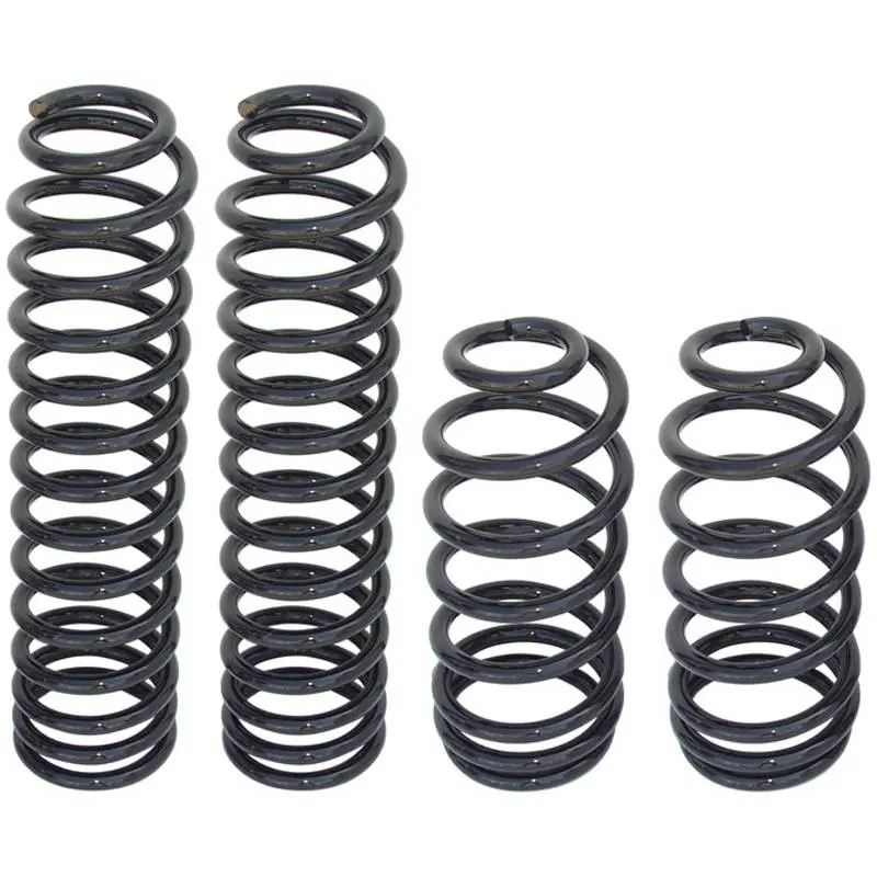 Rockjock Dual Rate 4" Lift Coil Spring Set For 1997-2006 Jeep Wrangler Tj 1