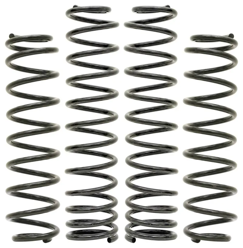 Rockjock Dual Rate Silver 3.5" Lift Coil Spring Set For 2020-2026 Jeep Gladiator Jt 1