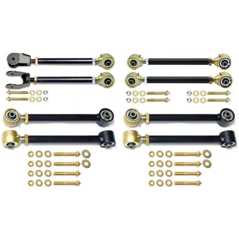 Rockjock Johnny Joint Fully Adjustable Control Arm Set For 97-06 Wrangler Tj/Lj 1