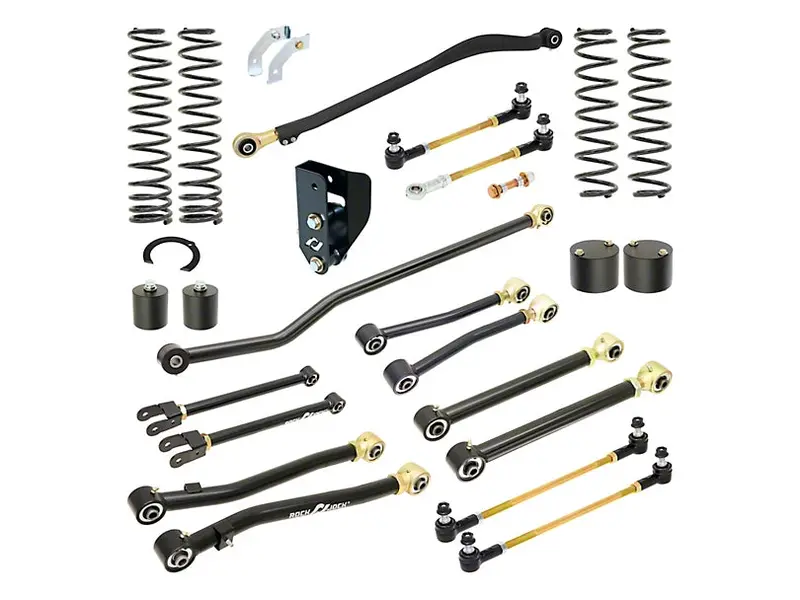 Rockjock Pro Edition 3.5" Lift Suspension System For 2018-2026 Jeep Wrangler Jl 4Xe Hybrid 1