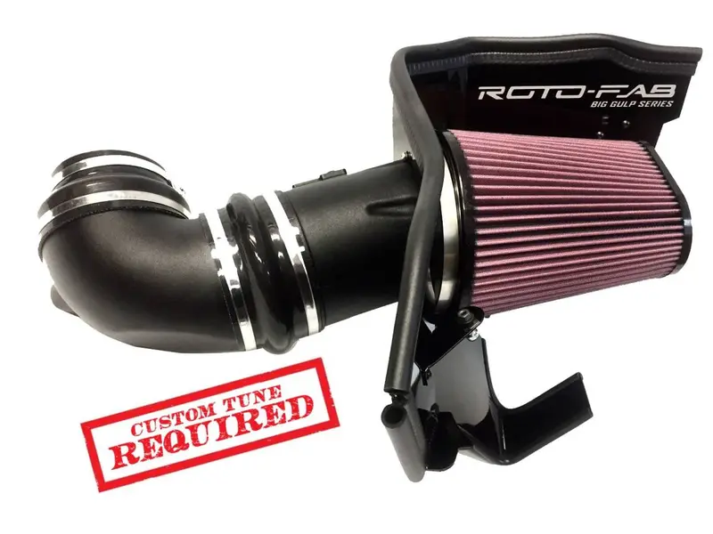 Roto-Fab Big Gulp Cold Air Intake For 2016-2023 Camaro Ss W/ Heartbeat Sc 1