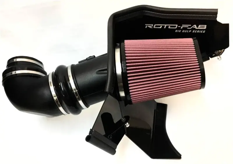 Roto-Fab Big Gulp Cold Air Intake Kit Oiled Filter For 2016-2019 Cadillac Cts-V 6.2L 1