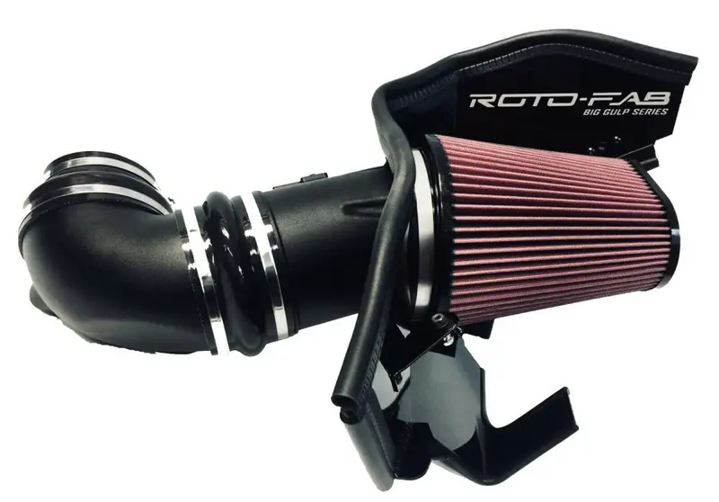 Roto-Fab Big Gulp Cold Air Intake Kit Oiled Filter For 2017-2021 Chevy Camaro Zl1 1