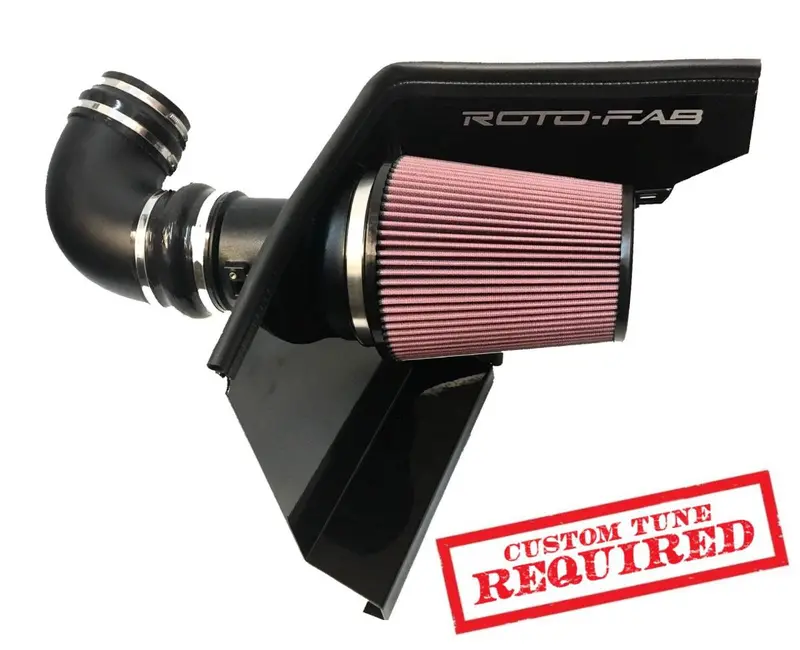 Roto-Fab Cold Air Intake For 2010-2015 Camaro Ss With Heartbeat Supercharger 1