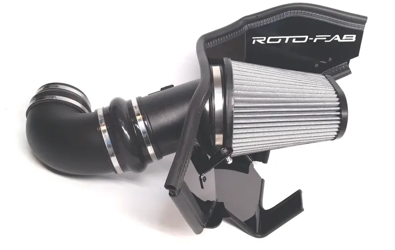 Roto-Fab Cold Air Intake Kit Dry Filter For 2017-2021 Chevy Camaro Zl1 V8 1