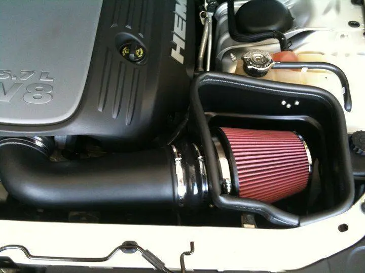 Roto-Fab Cold Air Intake Kit W/ Oiled Filter For 2005-2010 Charger V8 Hemi 1