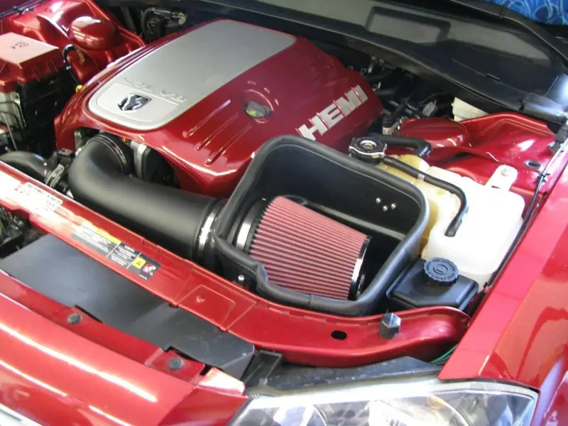 Roto-Fab Cold Air Intake Kit W/ Oiled Filter For 2005-2010 Charger V8 Hemi 2