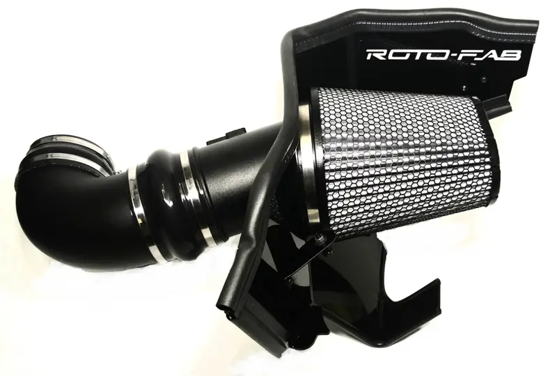 Roto-Fab Cold Air Intake With Dry Filter For 16-23 Camaro Ss W/ Lt4 Supercharger 1