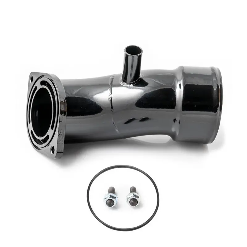 Rudy's 3.5" Black Turbo Intake Horn Kit For Silverado/Sierra 2500Hd/3500Hd 6.6L L5p Duramax Diesel 1