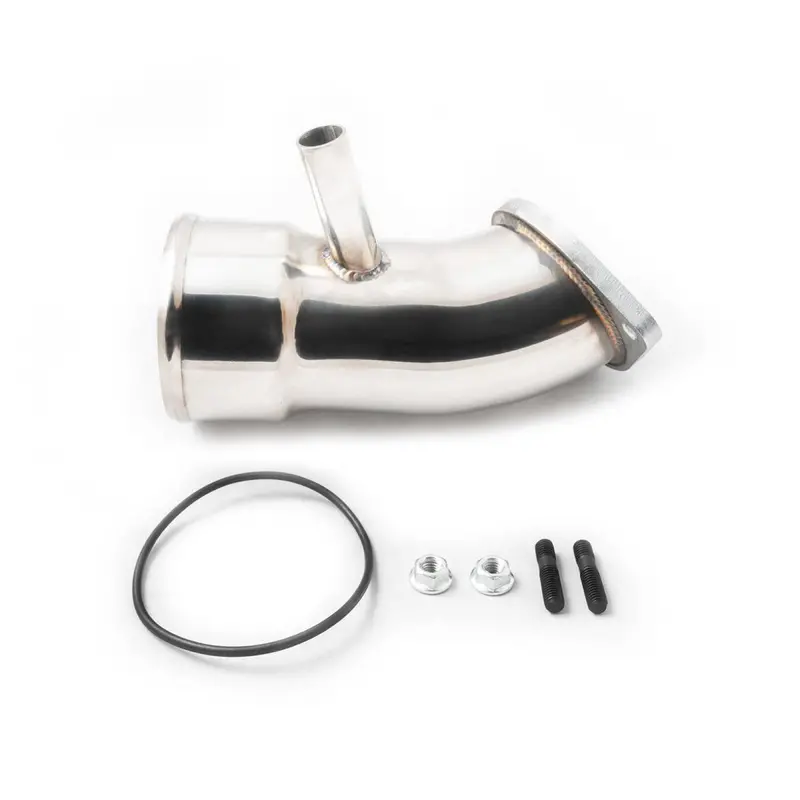 Rudy's 3.5" Polished Turbo Intake Horn Kit For 2017-2019 Gm 6.6L L5p Duramax 1