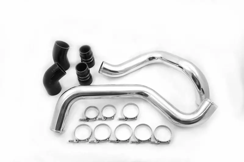 Rudy's 3" Intercooler Charge Pipe Kit W/ Boots 02-04 Gm 6.6L Lb7 Duramax Diesel 1