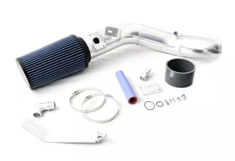 Rudy's 4" Polished Cold Air Intake Kit W/ Oiled Filter For 2003-2007 Ford 6.0L Powerstroke 1