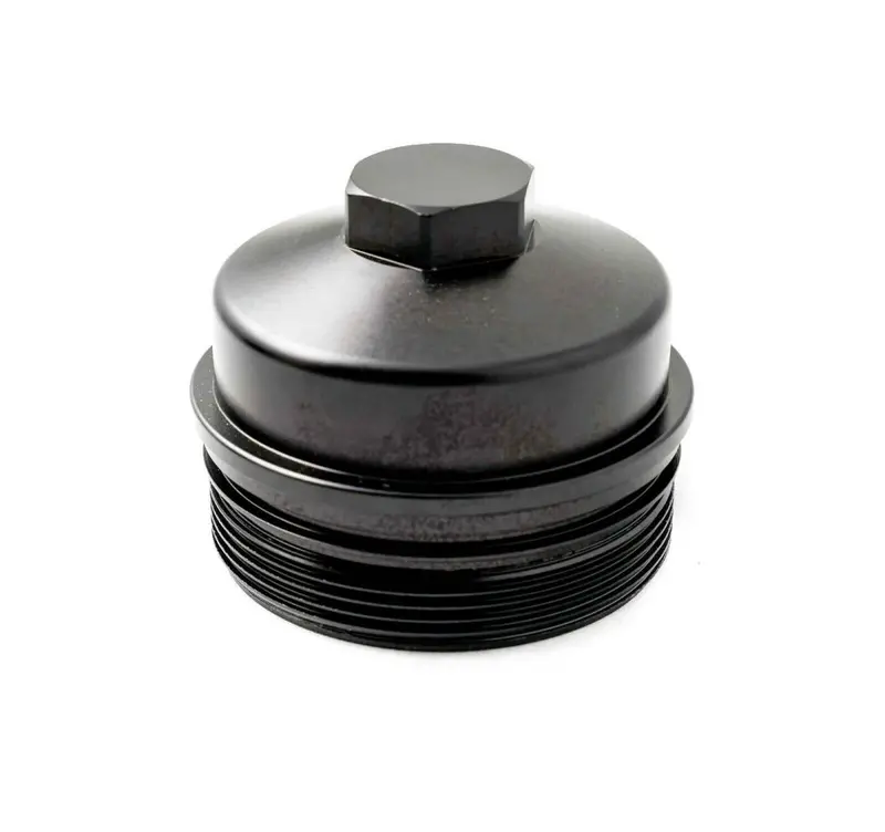 Rudy's Billet Oil & Fuel Filter Cap Set For 2003-2007 Ford 6.0L Powerstroke 2