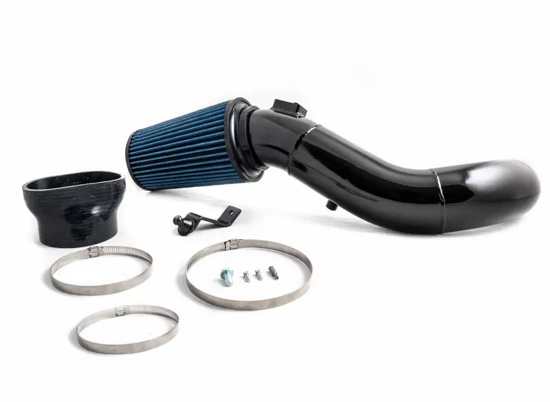 Rudy's Black Cold Air Intake Kit With Oiled Filter For 17-19 6.7L Powerstroke 1
