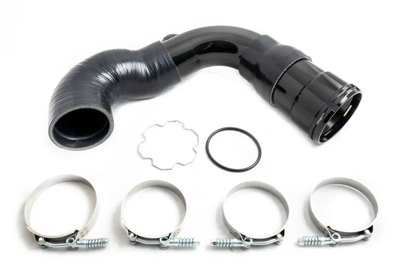 Rudy's Black Cold Side Intercooler Pipe Upgrade Kit For 11-16 6.7L Powerstroke 1