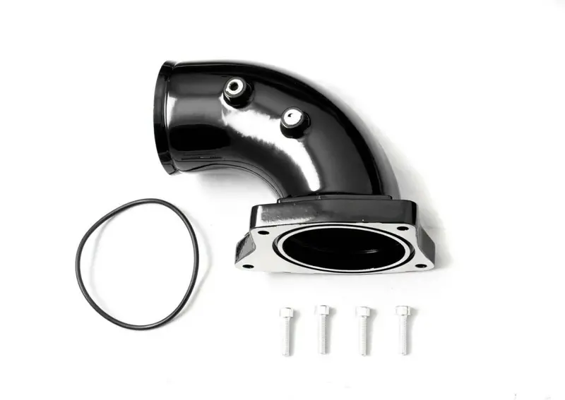 Rudy's Black High Flow Intake Elbow For 05-07 6.0L Powerstroke 1