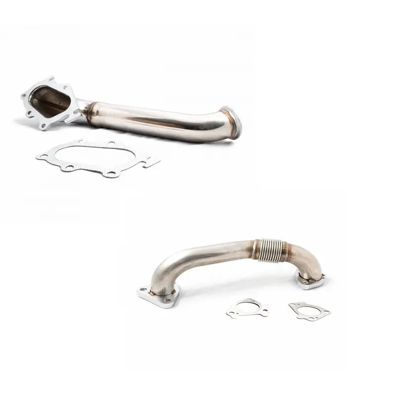 Rudy's Bolt-On Driver Side Uppipe Kit W/ Turbo Pipe For 01-04 Gm 6.6 Lb7 Diesel 1