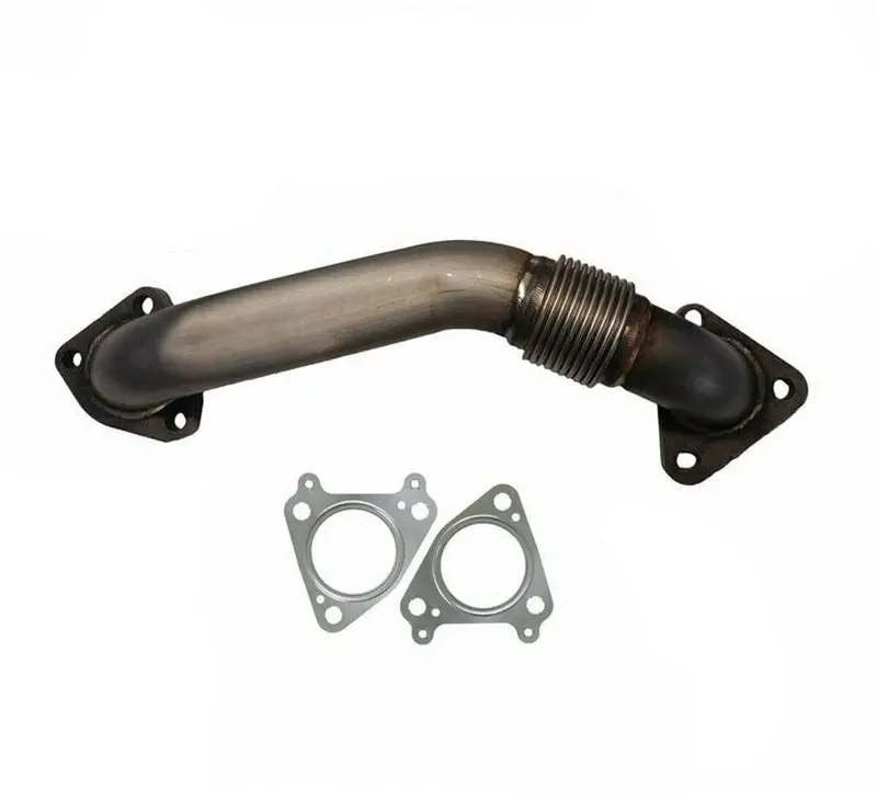Rudy's Bolt-On Passenger Side Uppipe & Turbo Pipe For 01-04 Gm 6.6L Lb7 Duramax 2