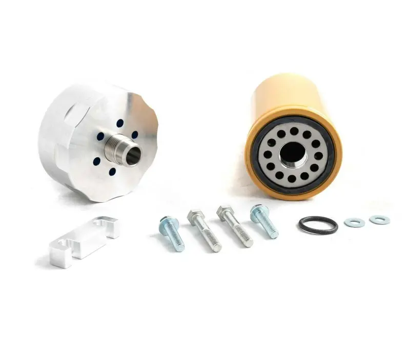 Rudy's Cat Fuel Filter Adapter For 01-16 Gm Lb7 Lly Lbz Lmm Lml Duramax Diesel 1