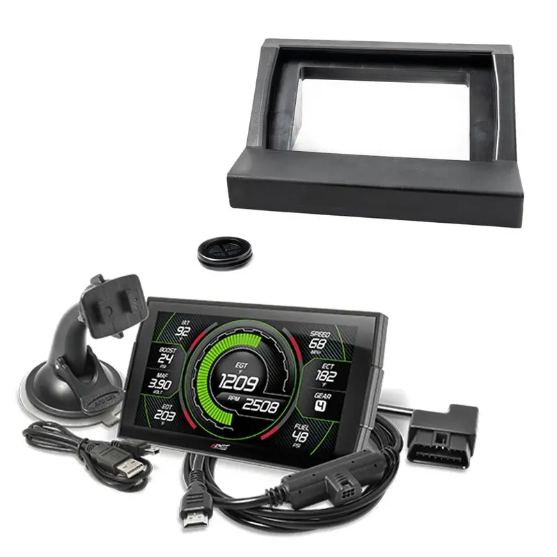 Rudy's Center Console Tray Mount & Edge Cts3 Evolution For 2015-2020 Ford F-150 Gas Engines 1
