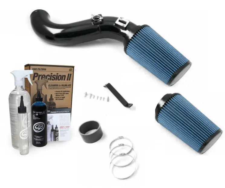 Rudy's Cold Air Intake W/ Oiled Filters Cleaning Kit For 13-16 Chevrolet Gmc 6.6L Lml Duramax 1