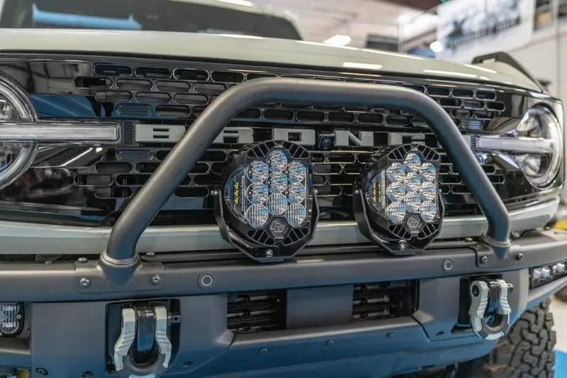 Rudy's Custom Bumper Mount Lp9 Led Fog Light Kit For 2021-2025 Ford Bronco 1