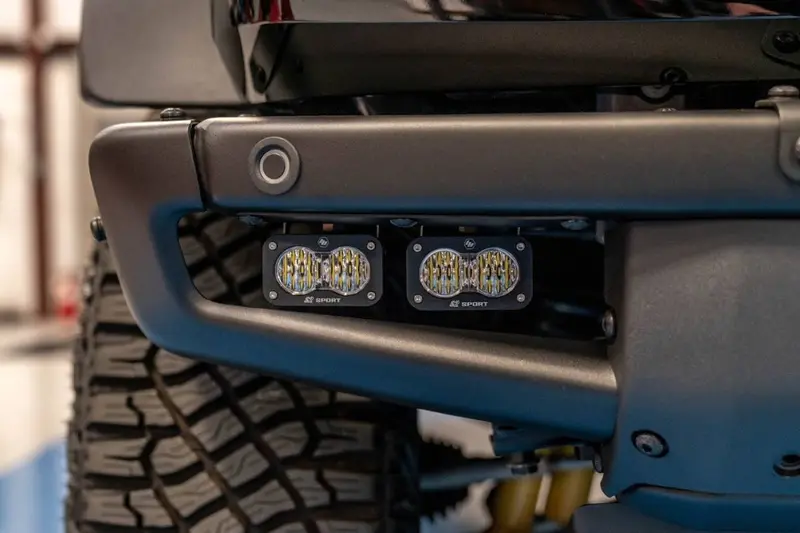 Rudy's Custom Double S2 Led Fog Light Kit For 2021-2025 Ford Bronco With Modular Bumper 2