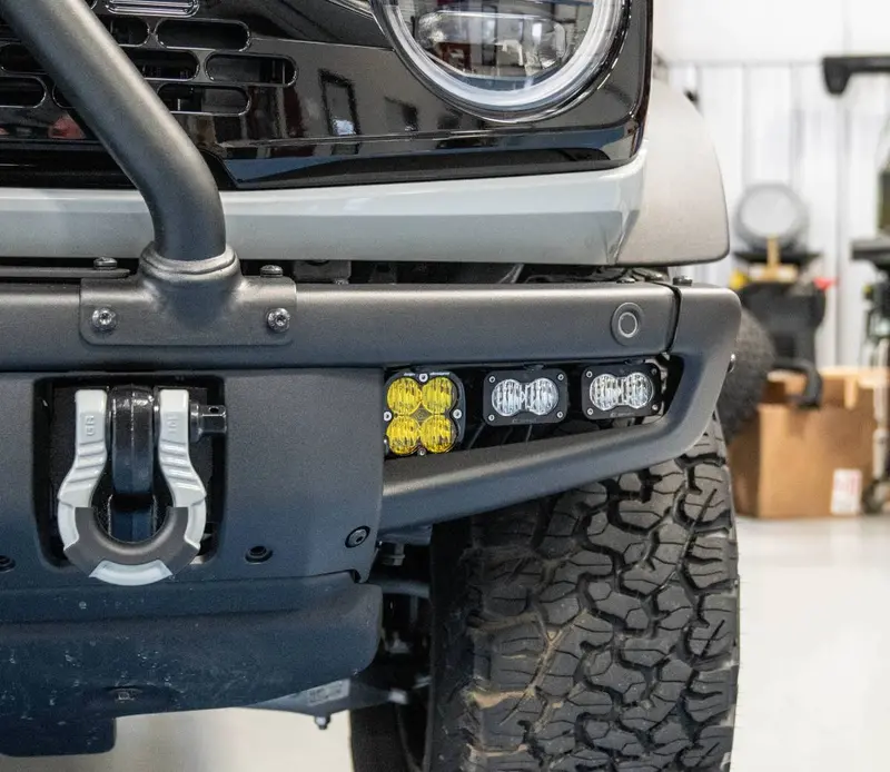 Rudy's Custom Led Fog Light Kit For 2021-2025 Ford Bronco With Modular Bumper 1