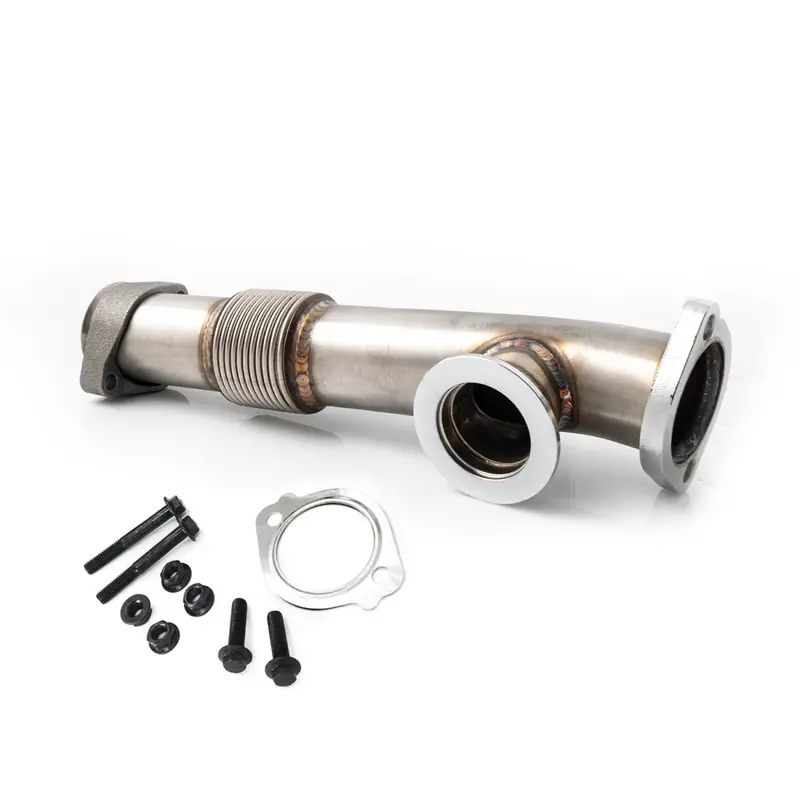 Rudy's Hd Bellowed Passenger Side Up Pipe For 2004-2007 Ford 6.0L Powerstroke Diesel 1