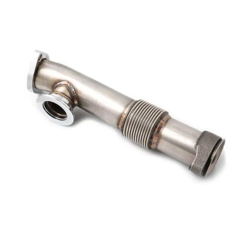 Rudy's Hd Bellowed Passenger Side Up Pipe For 2004-2007 Ford 6.0L Powerstroke Diesel 2