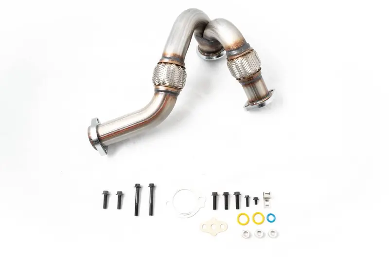 Rudy's Heavy Duty 304 Ss Up Pipe Kit For 03-07 6.0 Powerstroke 1