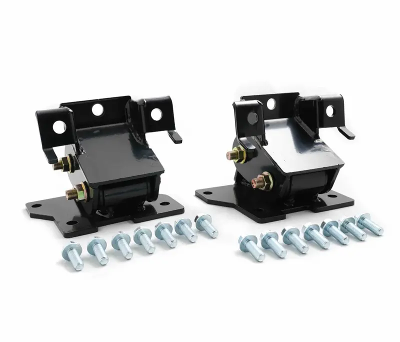 Rudy's High Performance Black Motor Mounts For 01-10 6.6 Duramax 1