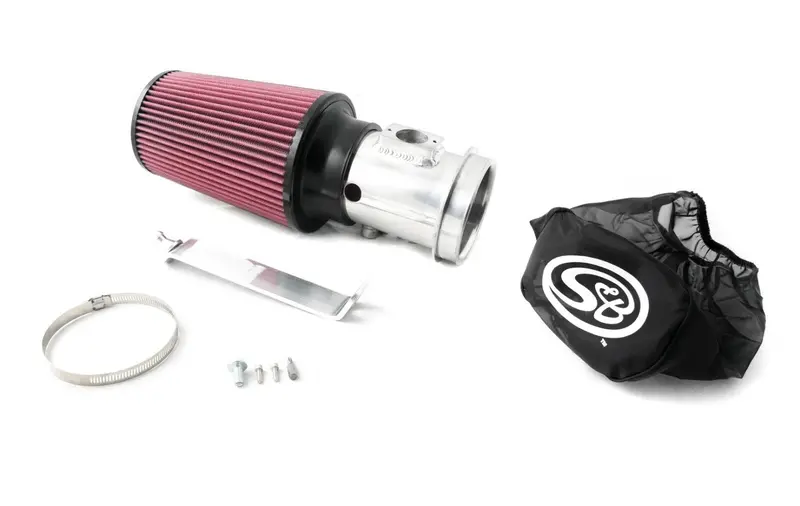 Rudy's Polished Air Intake S&B Oiled Filter & Wrap For 08-10 Ford 6.4L Powerstroke 1