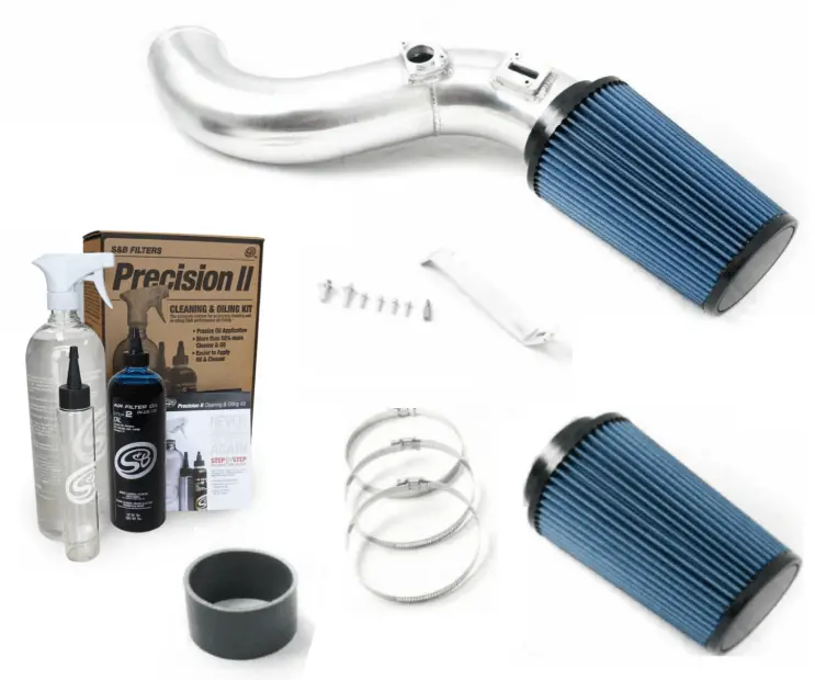 Rudy's Polished Cold Air Intake W/ Filter Cleaning Kit For 13-16 Chevrolet Gmc 6.6L Lml Duramax 1
