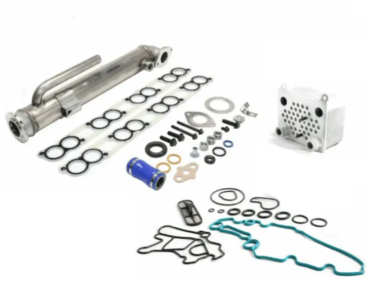 Rudy's Round Egr & Oil Cooler Kit For 03-04 Ford F-250/F-350 6.0L Powerstroke Super Duty 1